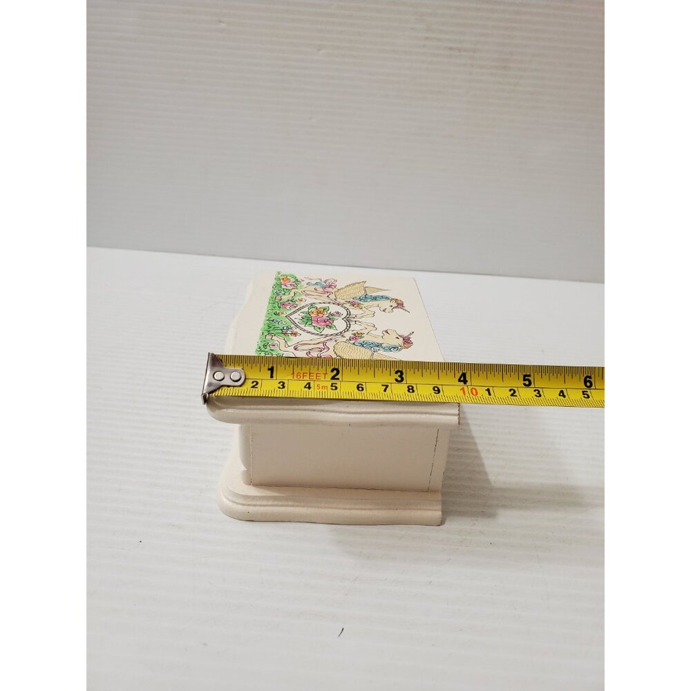 Vintage Gunther Mele wooden jewelry box. Jewellery . Vintage wooden jewellery - Picture 8 of 9